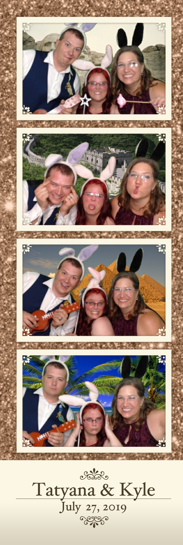 Tatyana and Kyle’s Wedding | View more photos from the event at gallery.photoboothbillings.com/u/PhotoBoothBillings/Tatyana-and-Kyle’s-Wedding